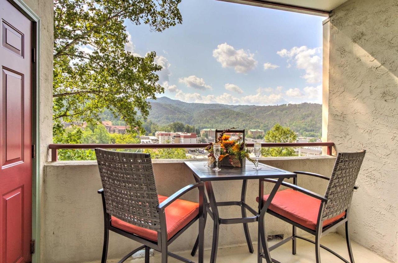 Gatlinburg Mountain Penthouse With Private Terrace! Apartment Exterior photo